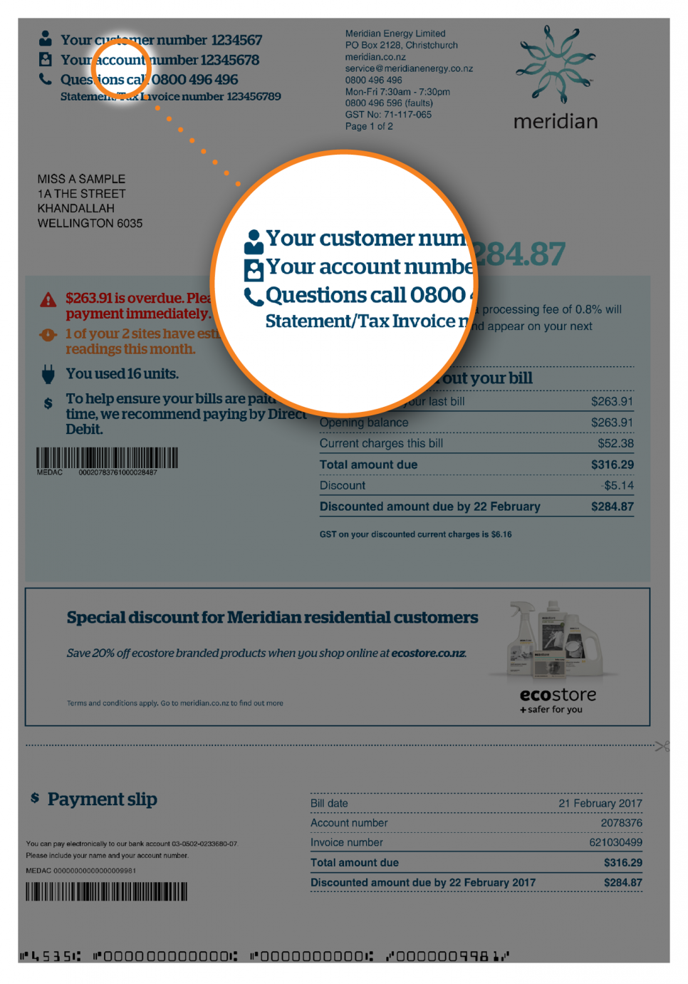 ED 9288 Understanding Your Bill October 2018