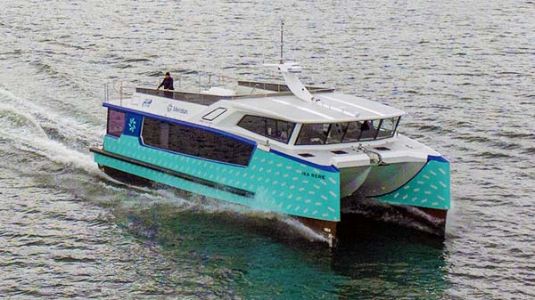 Meridian Energy Electric Ferry Sea Trials