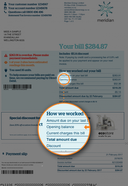 ED 9288 Understanding Your Bill October 2018 no border4