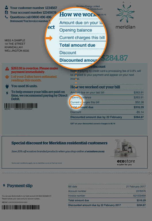 ED 9288 Understanding Your Bill October 2018 no border5 v2