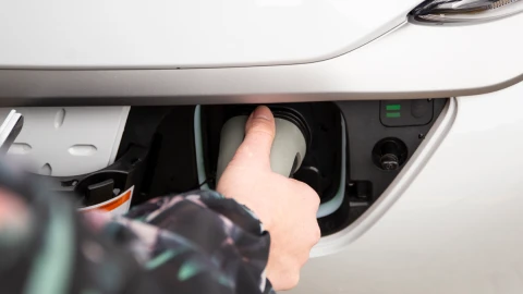 Charging an electric vehicle HEADER