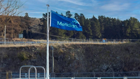 Meridian energy flag
