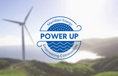Power Up community fund logo