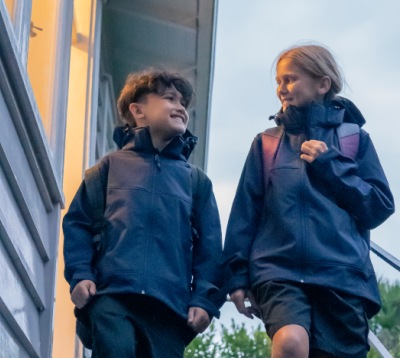 Walking kids