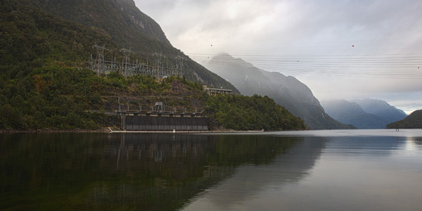 Meridian Manapouri hydro station