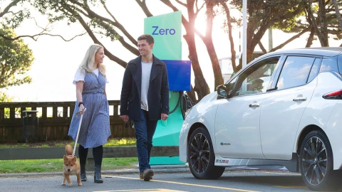 Zero charging unit