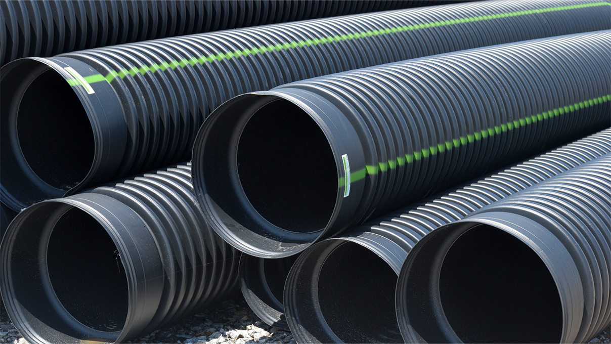 Novacoil plastic pipes