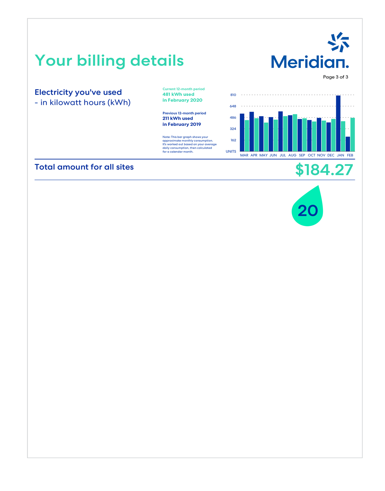 Meridian bill image 3